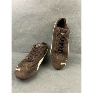 Puma Speed Cat SD Womens Sz 10 US sneaker #300521 10 brn/wh "vintage